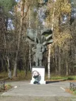 Памятник «Воин-освободитель», Россия, Московская область, Коломенский район, поселок городского типа Пески, Советская улица