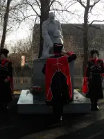 Братская могила воинам 317 стрелковой дивизии, Россия, Ставропольский край, Новоалександровский район, поселок Виноградный