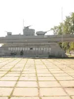 Памятник героям Великой Отечественной Войны в г. Перми Бронекатер АК-454, Россия, Пермь, поселок Нижняя Курья, Буксирная улица
