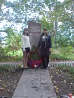 Памятник 32-м заживо сожженным жителям села Кирилловка 9 марта 1942 года, Россия, Брянская область, Климовский район, село Кирилловка