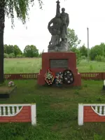Братская могила 428 советских воинов, павших в боях с немецко-фашистскими захватчиками., Россия, Смоленская область, Руднянский район, деревня Даровая