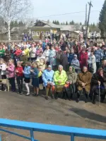 Памятник землякам, погибшим на фронтах Великой Отечественной войны в д. Федотовской, Россия, Архангельская область, Котласский район, деревня Федотовская