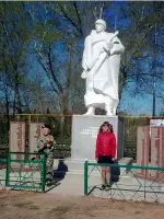 Памятник павшим в годы Гражданской и Великой Отечественной войн, Россия, Оренбургская область, Новосергиевский район, село Нестеровка