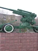 Памятник «Зенитное орудие», Россия, Московская область, Лобня
