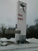 Памятник героям-землякам в селе Матыра Луховицкого района, Россия, Московская область, Луховицкий район, село Матыра