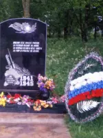 Памятник воинам–землякам, Россия, Вологодская область, Кирилловский район, поселок Колкач