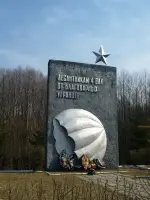 Памятник десантникам 4 ВДК, Россия, Смоленская область, Угранский район, поселок городского типа Угра