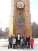 Памятник Маршалу Рокоссовскому К.К., Россия, Нижний Новгород, микрорайон Кузнечиха, улица Маршала Рокоссовского