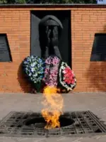 Памятный знак Скорбящая мать, улица Ленина