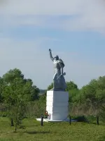 Монумент погибшим во Второй Мировой войне, Россия, Рязанская область, Скопинский район, село Богослово