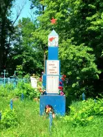 Памятник погибшим воинам в Великой Отечественной войне, Россия, Рязанская область, Скопинский район, поселок Костемерево