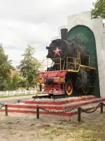 Памятник трудовой славы железнодорожников, улица Победы