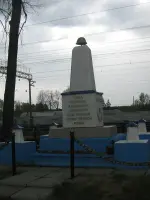 Обелиск елюзанцам-воинам, погибшим в 1941-1945 годах, Россия, Пензенская область, Кузнецкий район, поселок при станции Елюзань