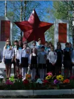 Два памятника в посёлке Колокша (об истории памятника односельчанам, павшим в Великой Отечественной войне), Россия, Владимирская область, Собинский район, поселок Колокша