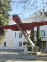 Мемориальная доска Герою Советского Союза Канкошеву А.Т., улица Канкошева