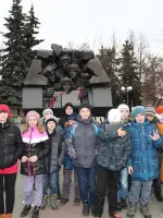 Памятник легендарному танковому экипажу Степана Горобца, Россия, Тверская область, Калининский район, деревня Палкино