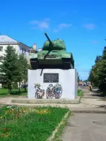 Памятник танку Т-34, Россия, Тверская область, Ржев