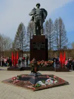 Памятник губахинцам, погибшим в годы Великой Отечественной войны, Россия, Пермский край, Губаха