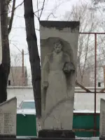 Еврейская автономная область поселок Николаевка памятник жителям поселка, павшим в годы Великой Отечественной войны, Россия, Еврейская автономная область, Смидовичский район, поселок городского типа Николаевка
