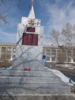 Обелиск воинам-землякам, Россия, Новосибирская область, Купинский район, село Чаинка