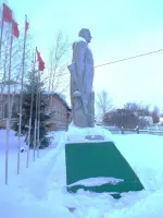 Памятник ветеранам во время Великой Отечественной Войны, Россия, Удмуртская Республика, Юкаменский район, деревня Новоелово