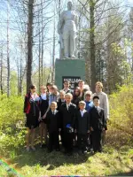 Памятник павшим за Родину, Россия, Кировская область, Яранский район, деревня Савичи