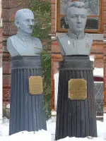 Мемориал - Аллея героев в городе Кинешма, Россия, Ивановская область, Кинешма