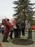 Памятник-мемориал жителям посёлка Верх-Нейвинский, погибшим в Великой Отечественной войне, Россия, Свердловская область, поселок городского типа Верх-Нейвинский