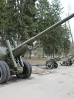 Аллея пушек, Россия, Тульская область, Новомосковск, парк Памяти