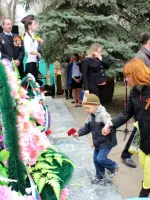Памятник воинам, погибшим в годы Великой Отечественной войны, Россия, Пермский край, Березовский район, село Березовка