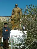 Памятник воину победителю, Россия, Челябинская область, Карталинский район, поселок Снежный