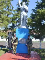 Памятник погибшим в Великой Отечественной войне в д. Фомкино Нурлатского района РТ, Россия, Республика Татарстан, Нурлатский район, село Фомкино