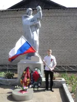 Памятник воину-освободителю, Россия, Кировская область, Котельничский район, село Юрьево, Школьная улица, 1
