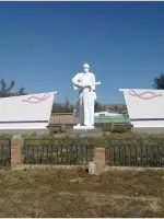 Памятник Неизвестному солдату, Россия, Республика Калмыкия, Черноземельский район, поселок Ачинеры