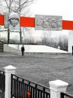 Мемориальный комплекс в Леонидово, Россия, Сахалинская область, Поронайский район, село Леонидово