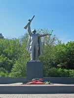 Памятник землякам-станичникам, погибшим в годы Великой Отечественной войны, Россия, Ростовская область, Аксайский район, станица Грушевская