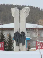 Сквер Воинской Славы, Россия, Иркутская область, Усть-Илимский район, поселок Седаново