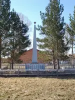 Обелиск участникам ВОв, Россия, Красноярский край, Ужурский район, село Ильинка