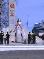 Обелиск павшим волчанцам в годы Великой Отечественной войны, Пионерская улица