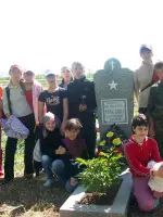ПАМЯТНИК НЕИЗВЕСТНЫМ ВОИНАМ, Россия, Ставропольский край, Новоалександровский район, поселок Темижбекский