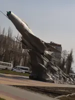 Памятник летчикам, отстоявшим воронежское небо в годы Великой Отечественной войны, улица Колесниченко