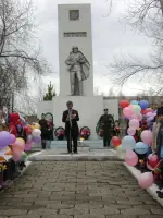Памятник воинам погибшим в годы ВОв, Россия, Кемеровская область, Яшкинский район, село Пача