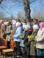 Памятник тем односельчанам, которые не вернулись с войны, Россия, Кировская область, Котельничский район, поселок Покровское