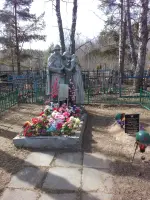 Братская могила в д. Введенское МО, Россия, Московская область, Лотошинский район, деревня Введенское