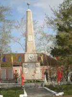 Памятник погибшим воинам в годы Великой Отечественной войны, Россия, Омская область, Полтавский район, село Вольное