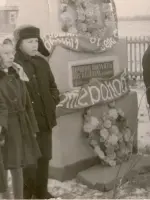 Памятник павшим в Великой Отечественной войне, Россия, Омская область, Тарский район, село Самсоново