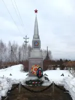 Памятник павшим воинам в деревне Михаленино, Россия, Нижегородская область, Варнавинский район, деревня Михаленино