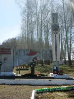 Памятник павшим воинам в с. Сахапта Назаровского района Красноярского края, Россия, Красноярский край, Назаровский район, село Сахапта