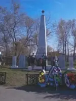 Обелиск воинам – участникам Великой Отечественной войны в селе Звягино Чебаркульского района Челябинской области, Россия, Челябинская область, Чебаркульский район, деревня Звягино