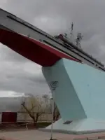 Торпедный катер ТКА-001. Отдельному Донскому отряду Азовской военной флотилии, площадь Азовского Осадного Сидения